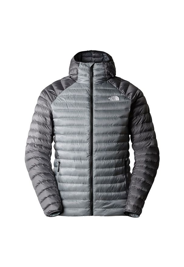 Kurtka The North Face Bettaforca 0A87GXWIY1 - szara. Okazja: na co dzień. Kolor: szary. Materiał: materiał, puch, poliester. Sezon: jesień, zima. Styl: casual