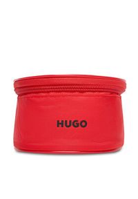 Hugo - HUGO Pasek Męski 50548381 Czarny. Kolor: czarny. Materiał: skóra