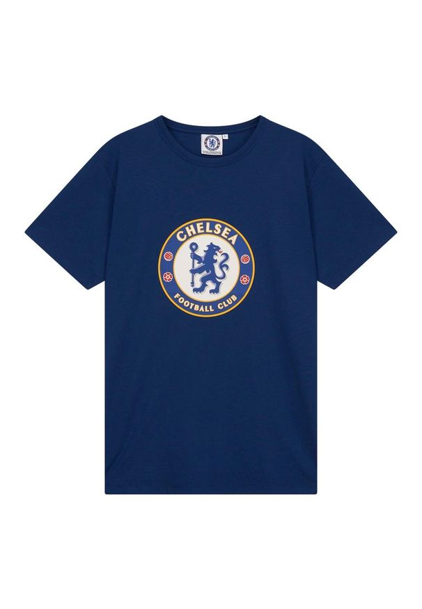 CHELSEA - Koszulka dziecięca Chelsea. Kolor: niebieski. Sport: piłka nożna