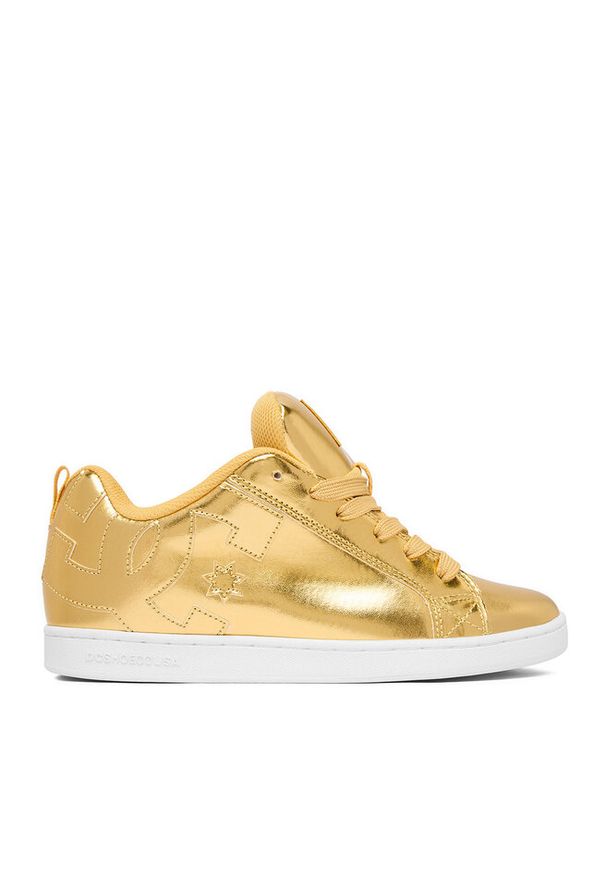Sneakersy DC Shoes. Kolor: złoty