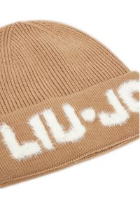 Liu Jo Czapka 2F5059 M0300 Beżowy. Kolor: beżowy. Materiał: wełna, materiał