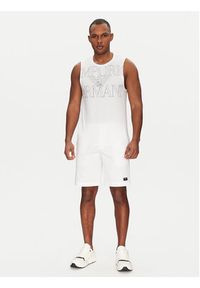 Emporio Armani Underwear Szorty materiałowe EM000591 AF12336 U0002 Biały Regular Fit. Kolor: biały. Materiał: bawełna
