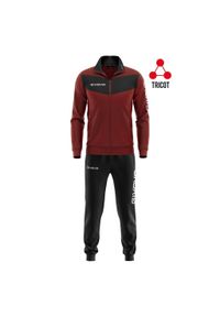 Zestaw Sportowy Givova Visa Triacetato 2XL - Komfort i Styl. Kolor: czerwony, wielokolorowy, czarny, brązowy. Materiał: poliester. Sport: fitness, piłka nożna