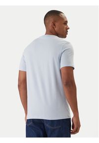 Calvin Klein T-Shirt Logo 30s LV04LD230G Błękitny Regular Fit. Kolor: niebieski. Materiał: bawełna #5