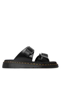 Dr. Martens Klapki Josef DM31570001 Czarny. Kolor: czarny. Materiał: skóra #1