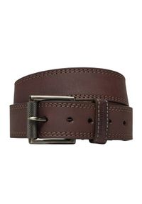 Aeronautica Militare - AERONAUTICA MILITARE Brązowy męski skórzany pasek, Rozmiar 105. Kolor: brązowy. Materiał: skóra. Styl: elegancki, klasyczny, casual #3