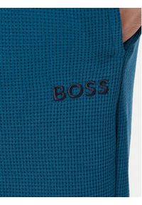 BOSS Szorty sportowe Waffle 50535884 Niebieski Regular Fit. Kolor: niebieski. Materiał: bawełna. Styl: sportowy #5