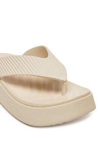 Crocs Japonki Getaway Groove Platform Flip 210700 Beżowy. Kolor: beżowy. Obcas: na platformie #6