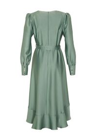 Swing Sukienka koktajlowa 5AE05800 Zielony Regular Fit. Kolor: zielony. Materiał: syntetyk. Styl: wizytowy #6