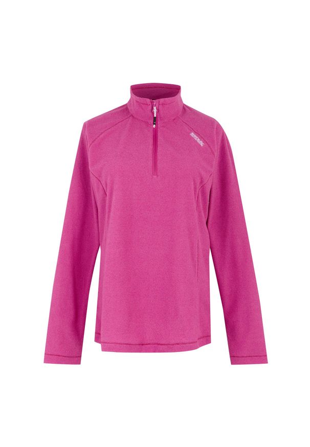 Regatta - Damski Polar Z Suwakiem Montes. Kolor: różowy. Materiał: polar. Styl: sportowy. Sport: turystyka piesza