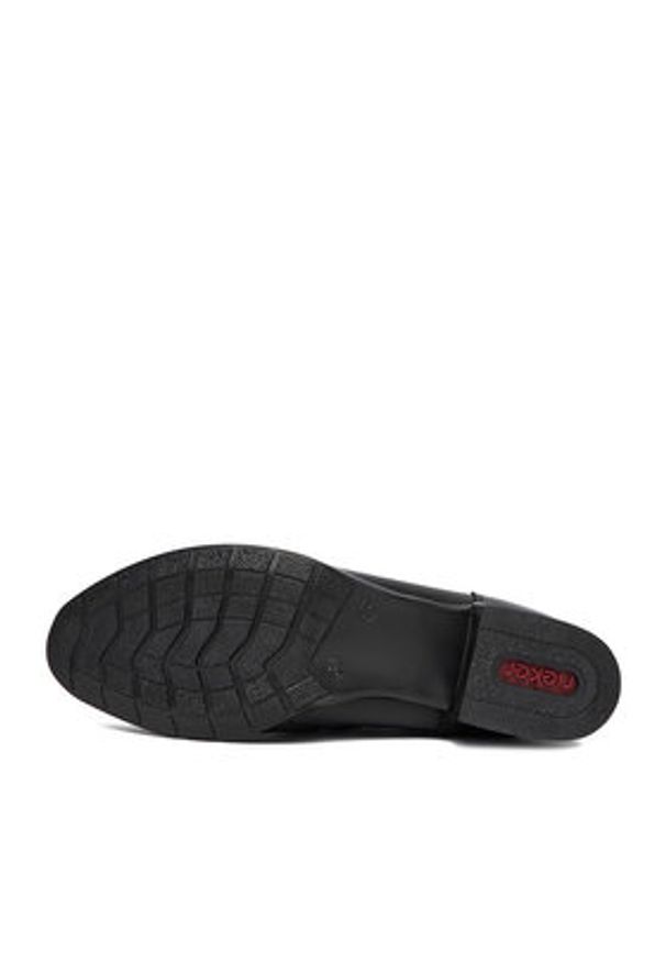 Rieker Botki CEO-78659-00 Czarny. Kolor: czarny. Materiał: skóra