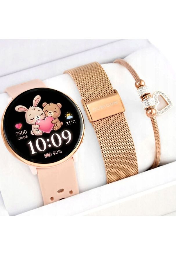 Gravity Smartwatch dla dziewczynki GPS zestaw z bransoletką komunia. Rodzaj zegarka: smartwatch