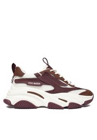Steve Madden Sneakersy SM11004652 Biały. Kolor: biały. Materiał: skóra