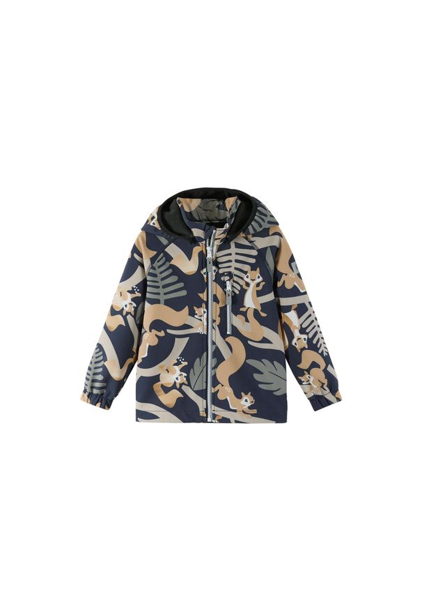 Dziecięca kurtka wodoodporna Reima Vantti. Kolor: niebieski. Materiał: softshell, materiał. Styl: sportowy