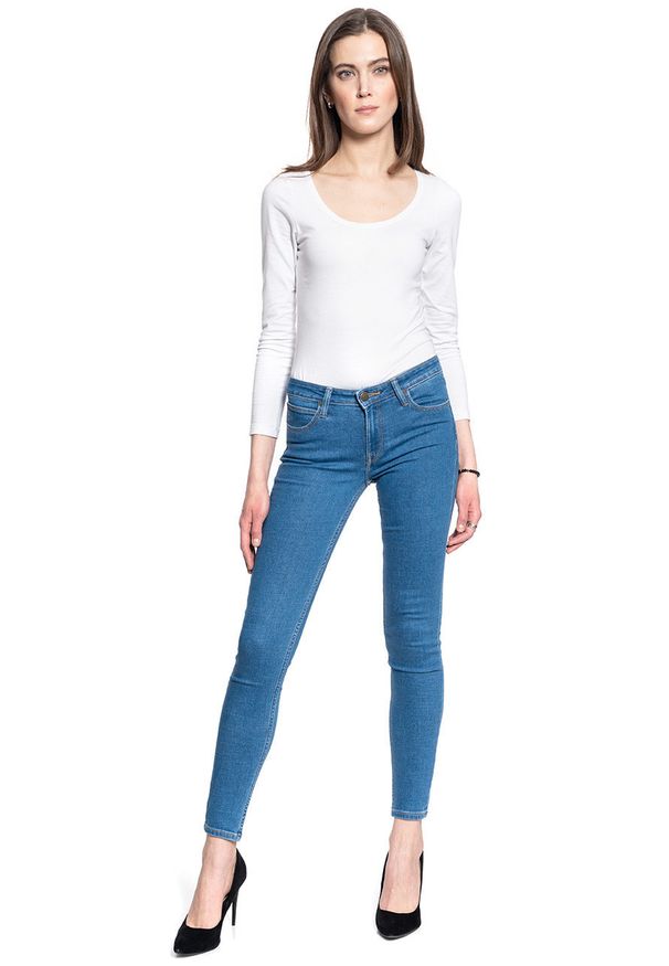 Lee - DAMSKIE SPODNIE JEANSOWE LEE Scarlett CLEAN OREGON L526PQXS 112111816