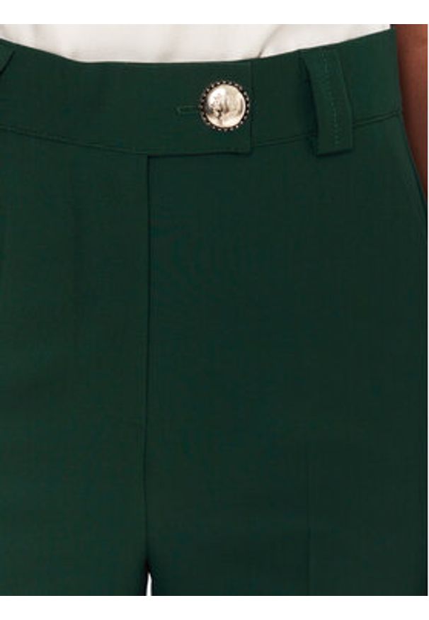 Maryley Spodnie materiałowe 25IB563/43BI Zielony Regular Fit. Kolor: zielony. Materiał: syntetyk