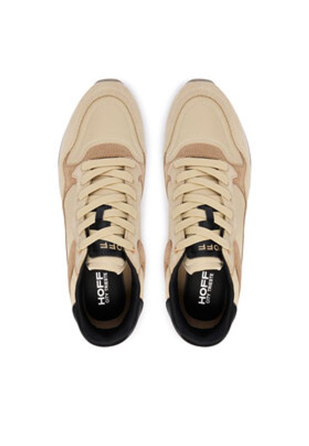 HOFF Sneakersy City Trieste Man 22502619 Beżowy. Kolor: beżowy. Materiał: zamsz, skóra