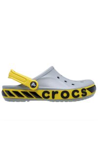 Klapki Crocs Bayaband Racer Band Clog 211182-007 - szare. Kolor: szary. Materiał: materiał. Sezon: lato #1