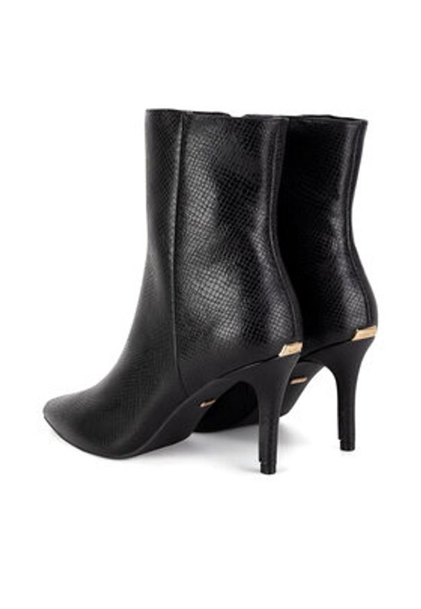 MEXX Botki MI001713443W Czarny. Kolor: czarny. Materiał: materiał