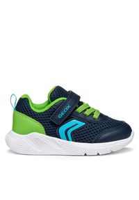 Sneakersy Geox. Kolor: niebieski