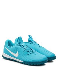 Nike Buty do piłki nożnej Jr Phantom Gx II Academy Tf FJ2608 400 Niebieski. Kolor: niebieski. Materiał: skóra #6