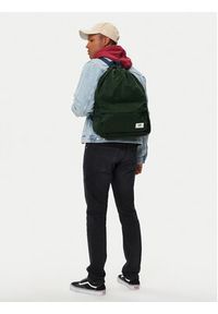 Vans Plecak Old Skool Cinch Backpack VN00082GBD61 Zielony. Kolor: zielony. Materiał: materiał