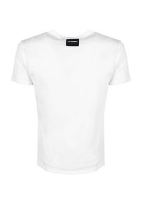 Les Hommes T-shirt | LF224306-0700-1007 | Grafic Print | Mężczyzna | Biały. Okazja: na co dzień. Kolor: biały. Materiał: bawełna. Wzór: nadruk. Styl: casual #8