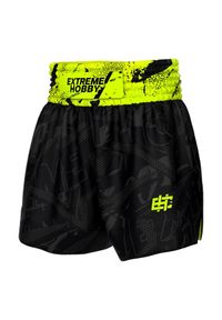 Spodenki Muay Thai męskie EXTREME HOBBY NEO. Kolor: zielony. Materiał: poliester