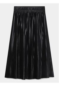 Karl Lagerfeld Kids Spódnica Z13093 D Czarny Regular Fit. Kolor: czarny. Materiał: syntetyk #5