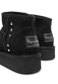 Pepe Jeans Śniegowce PLS50531 Czarny. Kolor: czarny. Materiał: skóra, zamsz #6