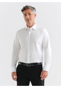 Pako Lorente - PAKO LORENTE – Koszula męska P000B-1X-002-B-S. Typ kołnierza: kołnierzyk klasyczny. Materiał: bawełna, elastan. Długość rękawa: długi rękaw. Długość: długie. Wzór: gładki. Styl: klasyczny, elegancki #9