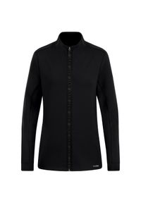 Kurtka z dresu Jako Pro Casual. Kolor: czarny. Materiał: dresówka #1