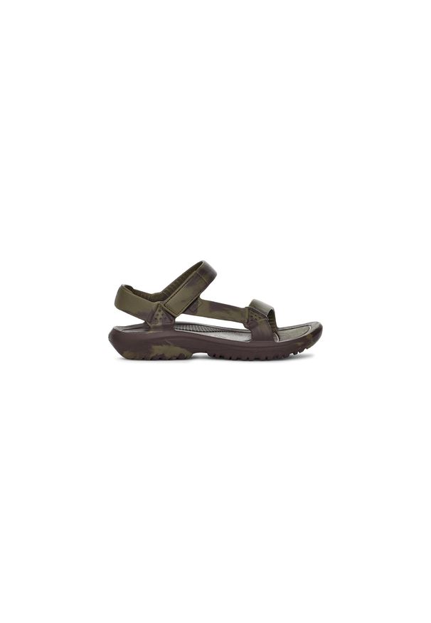 Teva - Sandały TEVA HURRICANE DRIFT Zielony. Okazja: na plażę. Kolor: zielony. Materiał: guma. Sezon: lato