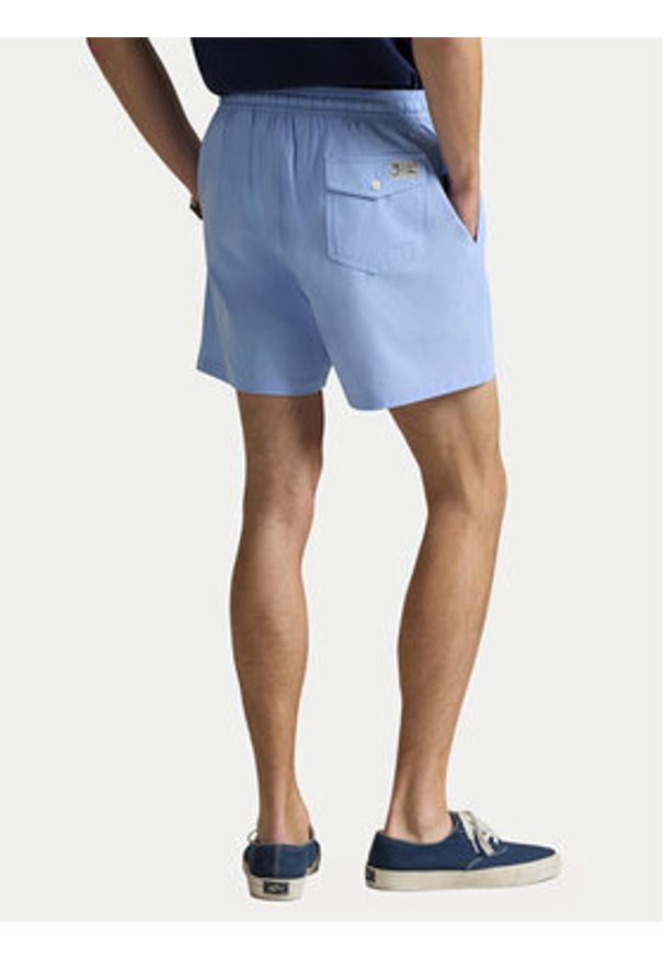 Polo Ralph Lauren Szorty kąpielowe 710957782503 Błękitny Classic Fit. Kolor: niebieski. Materiał: syntetyk