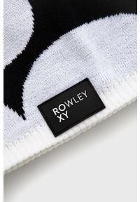 Roxy Komin damski kolor czarny wzorzysty. Kolor: czarny. Materiał: skóra, dzianina, materiał #3