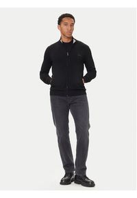 Guess Kardigan M5YR28 Z0122 Czarny Slim Fit. Kolor: czarny. Materiał: syntetyk