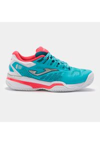 Buty dziecięce Joma SLAM JR sky blue coral 38. Kolor: niebieski, biały, wielokolorowy, pomarańczowy