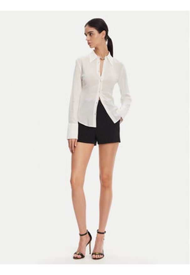 Elisabetta Franchi Szorty materiałowe SH-008-51E2 Czarny Regular Fit. Kolor: czarny. Materiał: syntetyk