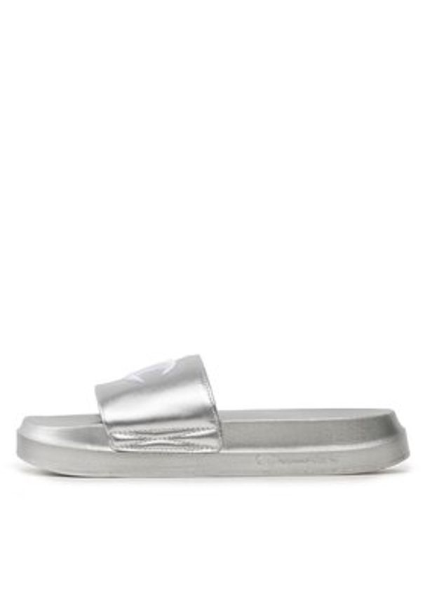 Champion Klapki S11561-EM007 Srebrny. Kolor: srebrny