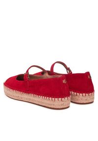 Lauren Ralph Lauren - LAUREN RALPH LAUREN Espadryle 802P06401002 Czerwony. Kolor: czerwony. Materiał: skóra, zamsz #5