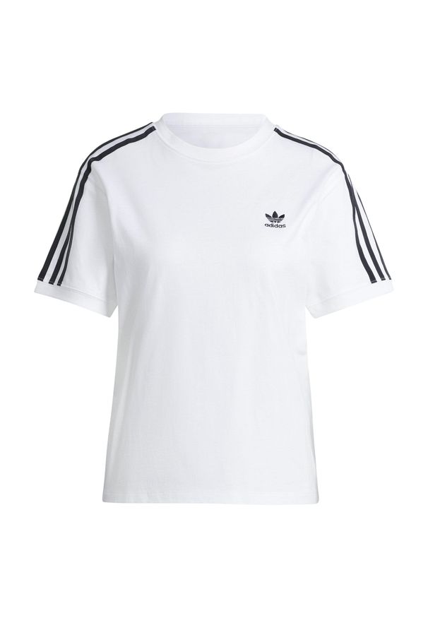 Koszulka Sportowa Damska Adidas Adicolor Classics 3-Stripes. Kolor: biały