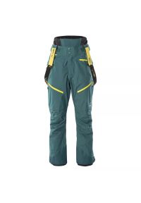 Spodnie narciarskie męskie Elbrus Svean - zielone, Rozmiar L. Kolor: zielony. Materiał: poliester, elastan, materiał, nylon. Sezon: zima. Sport: narciarstwo #1