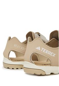 Adidas - adidas Sandały Terrex Captain Toey 2.0 JI1363 Beżowy. Kolor: beżowy. Materiał: materiał