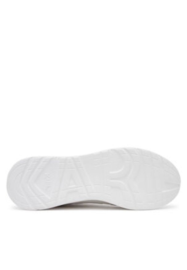 Karl Lagerfeld - KARL LAGERFELD Sneakersy KL53631 Biały. Kolor: biały. Materiał: skóra, zamsz