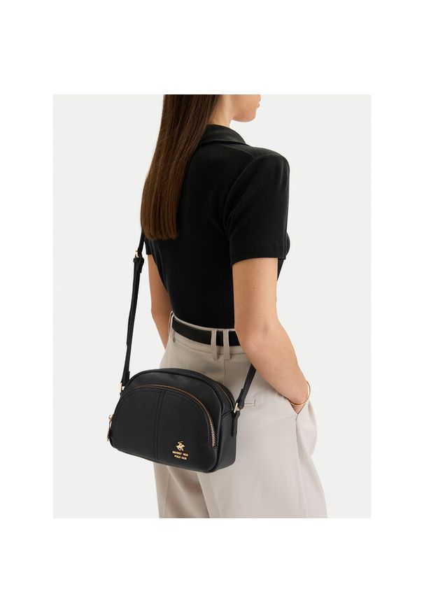 Torebka Beverly Hills Polo Club. Kolor: czarny