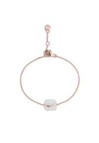 Skagen Bransoletka SKJ1815791 Różowe złocenie. Materiał: metalowe. Kolor: różowy #3