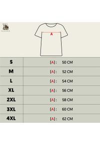 TAGART - T-shirt myśliwski męski Tagart FNT Antler Honey z nadrukiem. Kolor: żółty. Wzór: nadruk