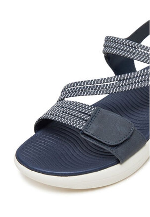 Clara Barson Sandały R24AW02734 Granatowy. Kolor: niebieski. Materiał: materiał, syntetyk