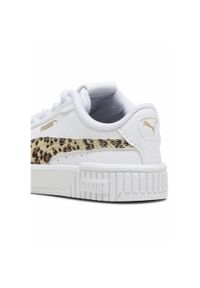 Puma - Sneakersy dla małych dzieci Carina 2.0 Animal Update PUMA White Putty Gold Beige. Kolor: biały, wielokolorowy, beżowy