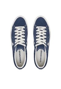 Converse Sneakersy One Star 95 A15097C Granatowy. Kolor: niebieski. Materiał: zamsz, skóra #4